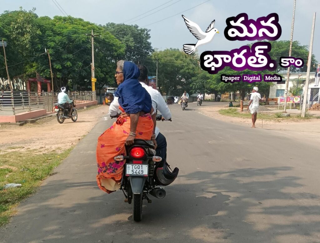 హెల్మెట్ వెంటే నిర్లక్ష్యం..