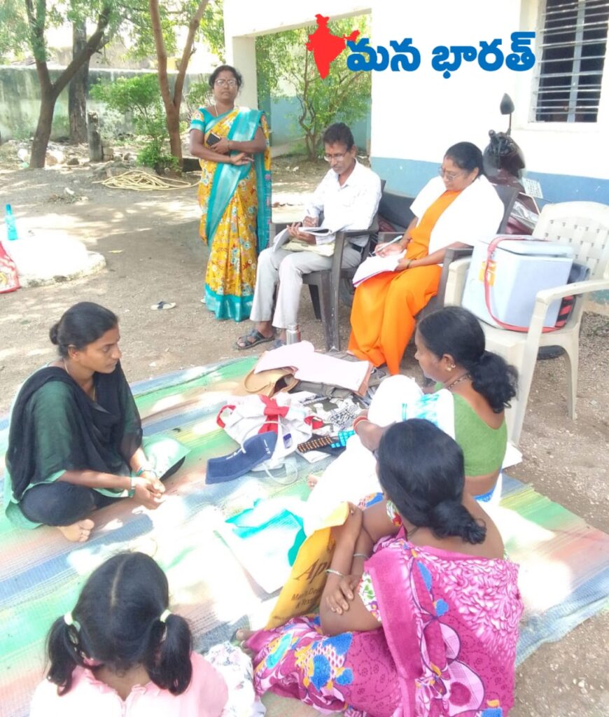 అంగన్వాడీ కేంద్రంలో ఆరోగ్య అవగాహన..