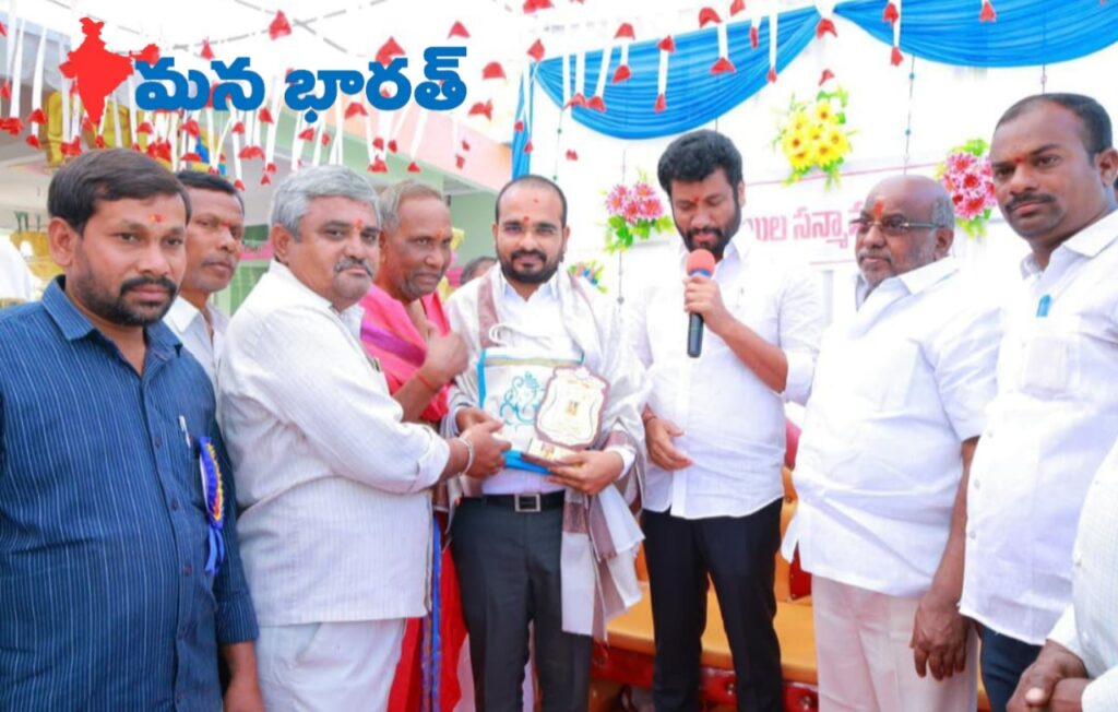 యువ నేత కేమ శ్రీకాంత్ కు ఘన సన్మానం