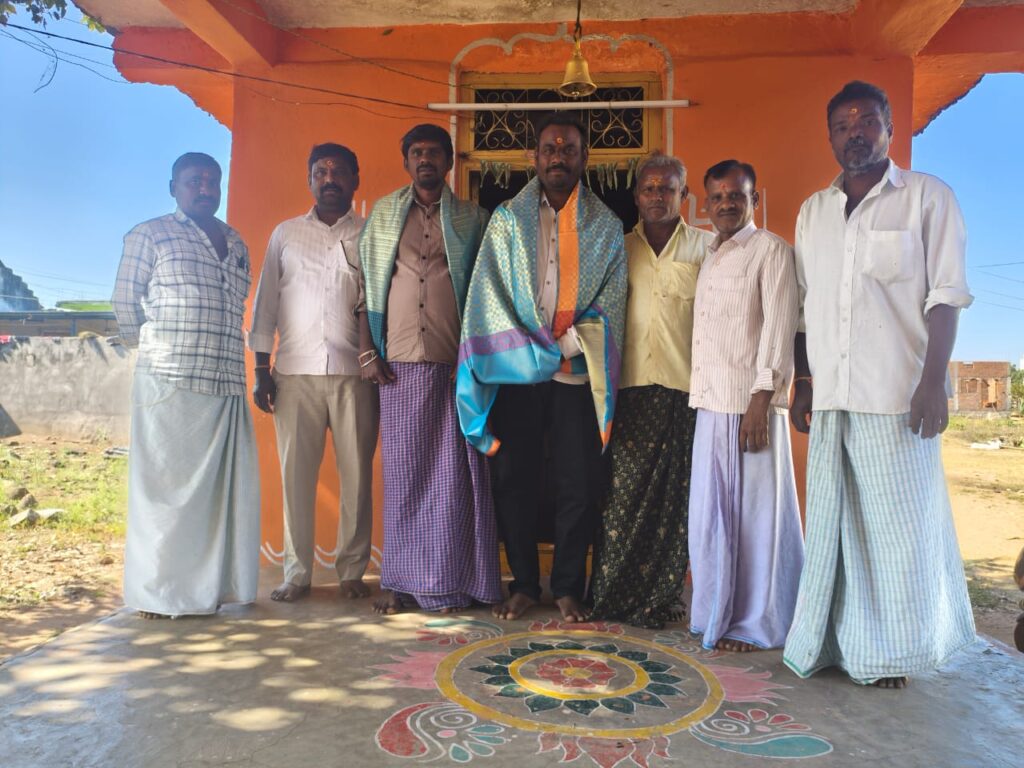 పల్లి (బి) సర్పంచ్ కటకం సంజీవ్‌కు ఘన సన్మానం