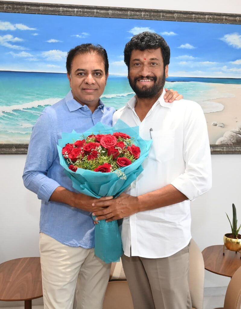 కేటీఆర్ కు శుభాకాంక్షలు తెలిపిన బోథ్ ఎమ్మెల్యే..