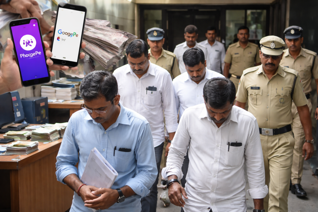 ఫోన్‌పే, గూగుల్ పే ద్వారా లంచాలు… TGSPDCLలో 8 మంది అధికారుల సస్పెన్షన్