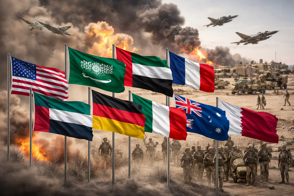 ఇరాన్‌తో ఉద్రిక్తతలు.. అమెరికాకు మద్దతుగా నిలుస్తున్న దేశాలు ఇవే