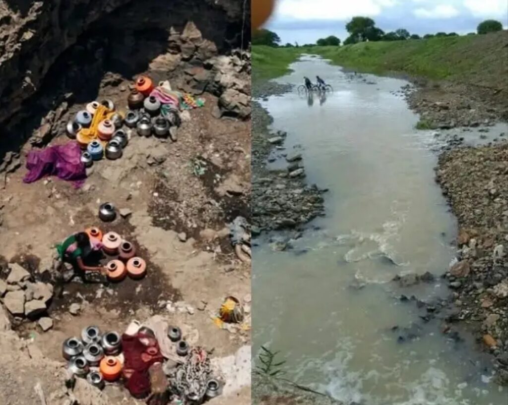 కరువుపై విజయం.. గ్రామస్తుల ఐకమత్యం