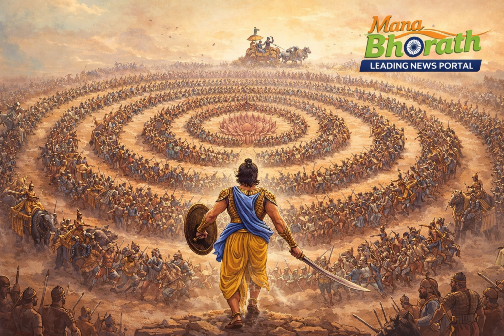 మహాభారతంలో “పద్మవ్యూహం” మీకు తెలుసా.?