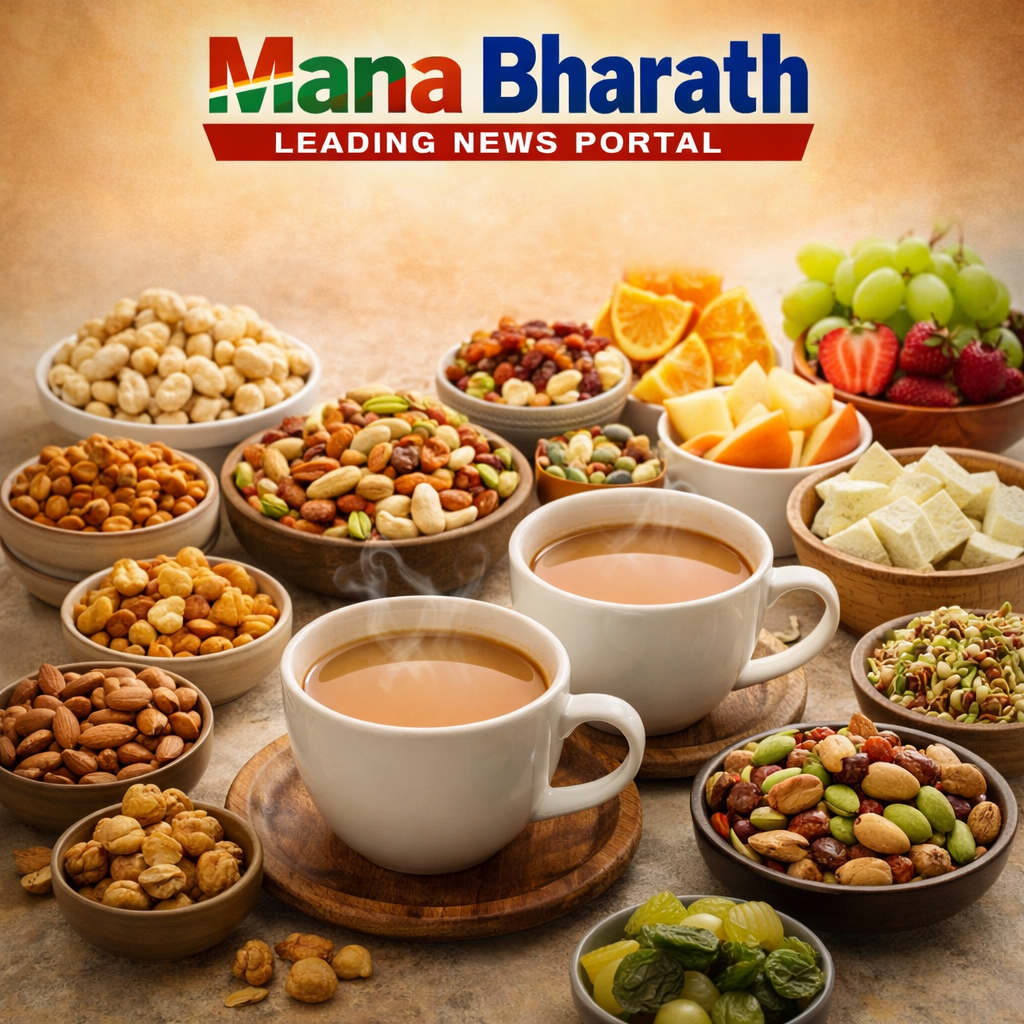 టీ టైమ్ లో ఆరోగ్యానికి మేలు చేసే స్నాక్స్