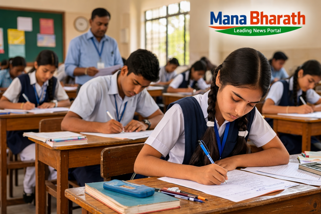 ప్రశాంతంగా పది పరీక్షలు షురూ..