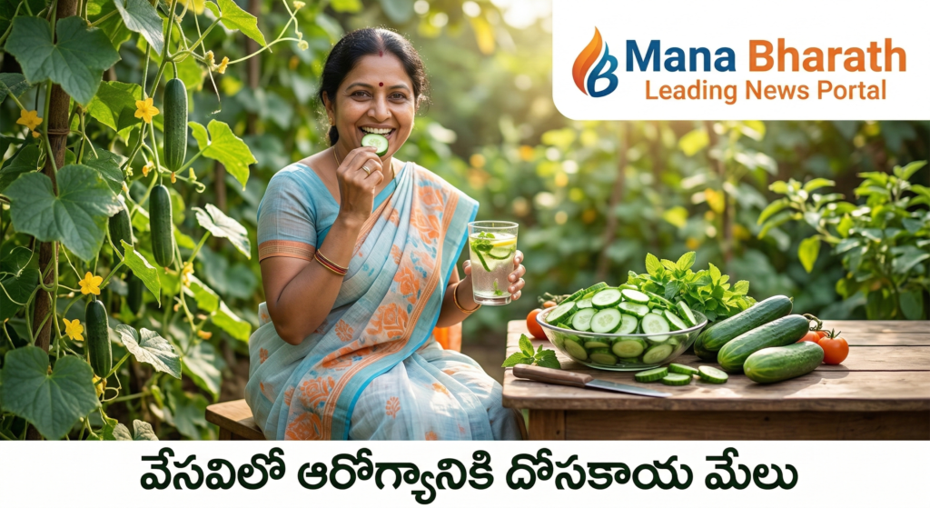 వేసవిలో దోసకాయ తింటే మేలు..