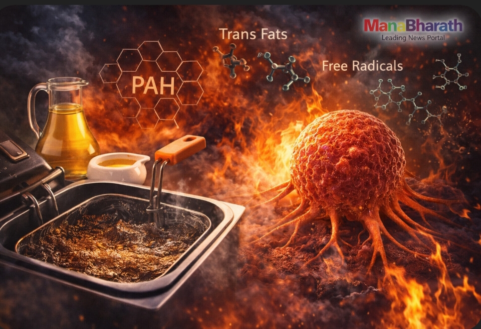 తిరిగి వేడి చేసిన నూనె.. యమ డేంజర్.!