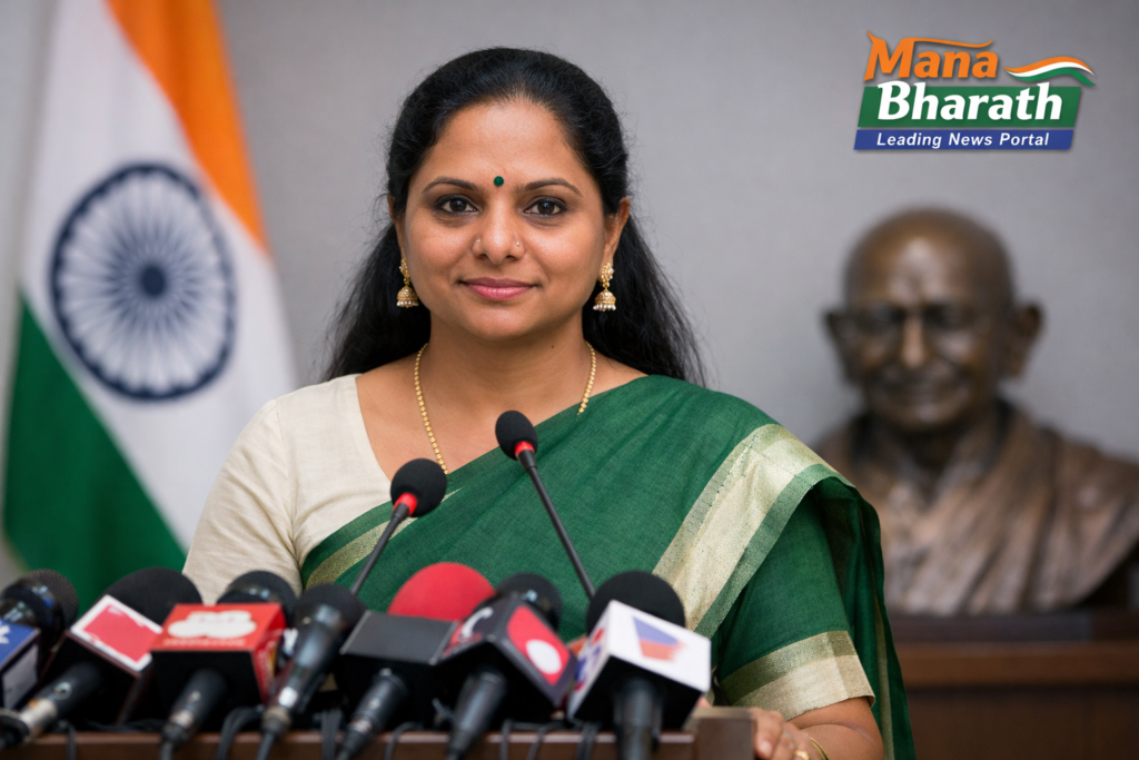 కల్వకుంట్ల కవిత కొత్త పార్టీ ప్రకటన.?