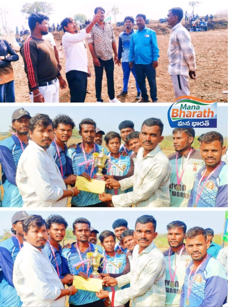 సూర్యగూడలో క్రికెట్ ఫైనల్ సందడి.. జడ్పీటీసీ అభ్యర్థి రోహిత్