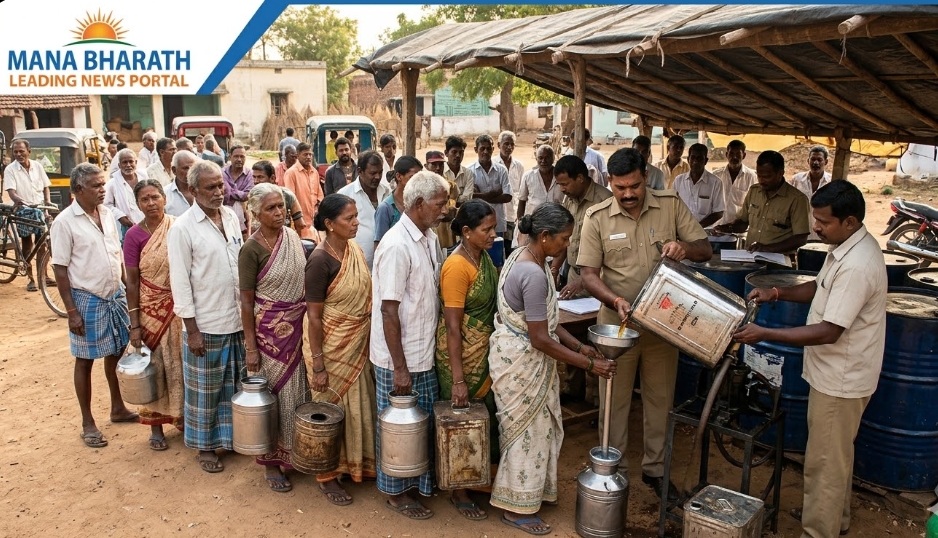 రేపటి నుంచి కిరోసిన్ పంపిణీ.!