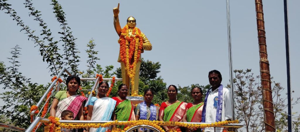 అంబేద్కర్ జయంతి ర్యాలీతో వేడుకలు..