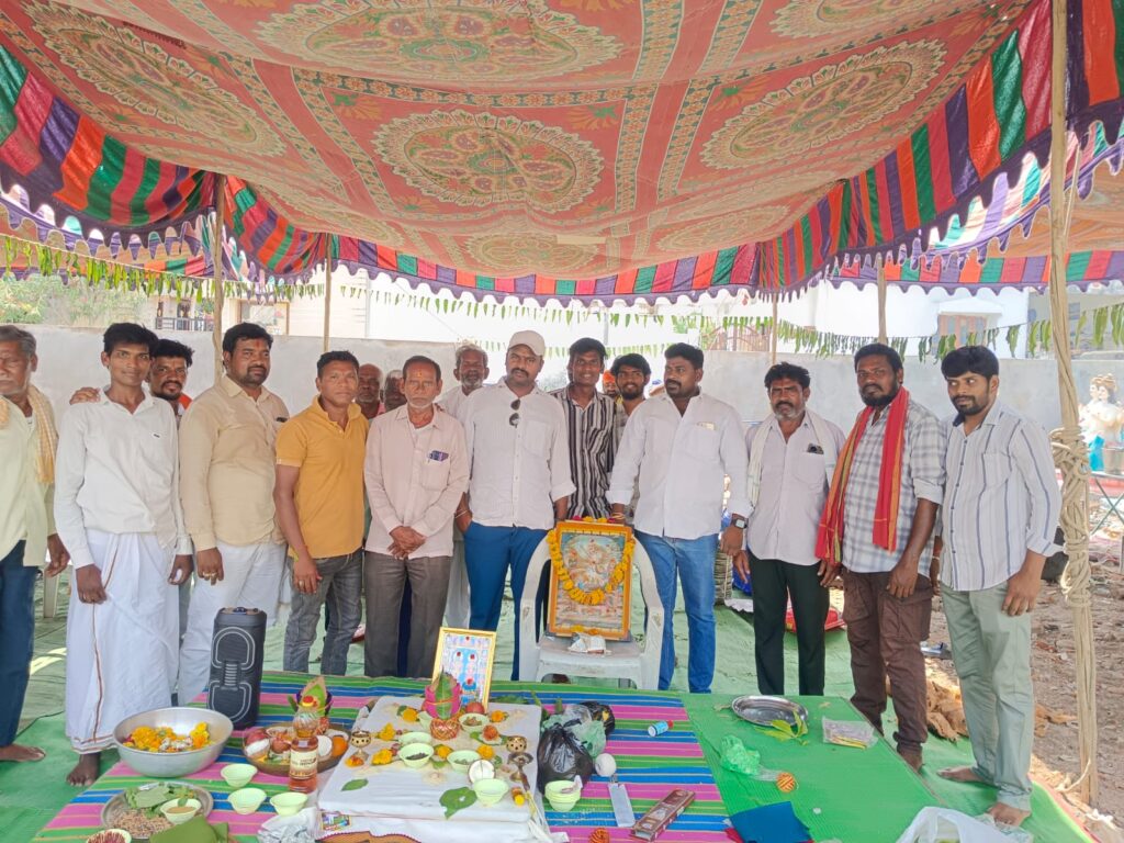 విఠ్ఠల్ రుక్మాభాయి ఆలయ భూమిపూజ..