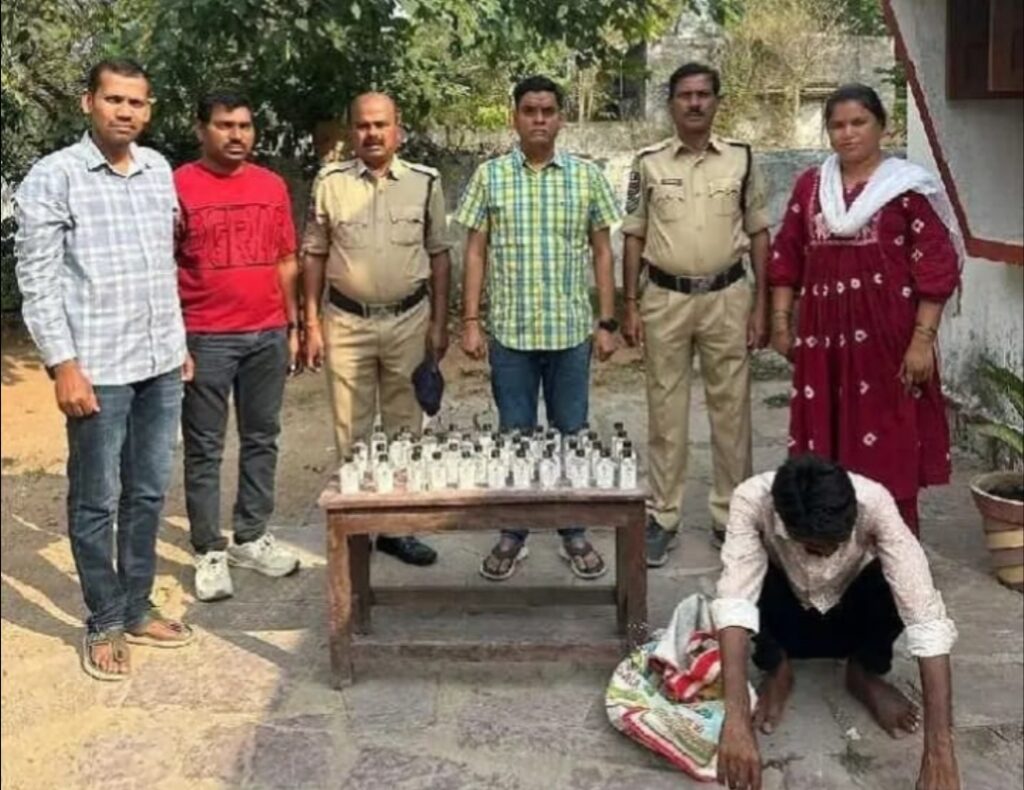 అక్రమ మద్యం తరలింపు.. ఒకరు అరెస్ట్