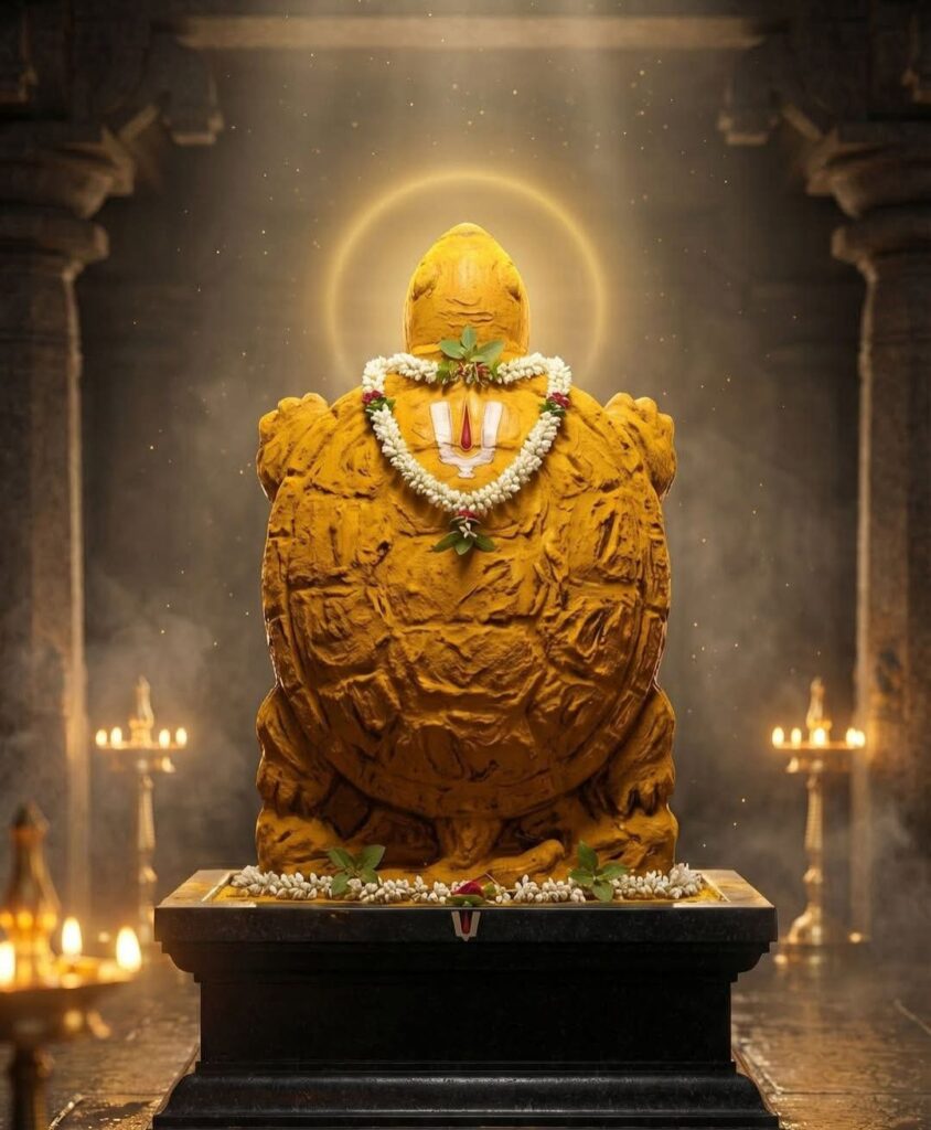 కూర్మ అవతారంలో విష్ణు దేవుడు..