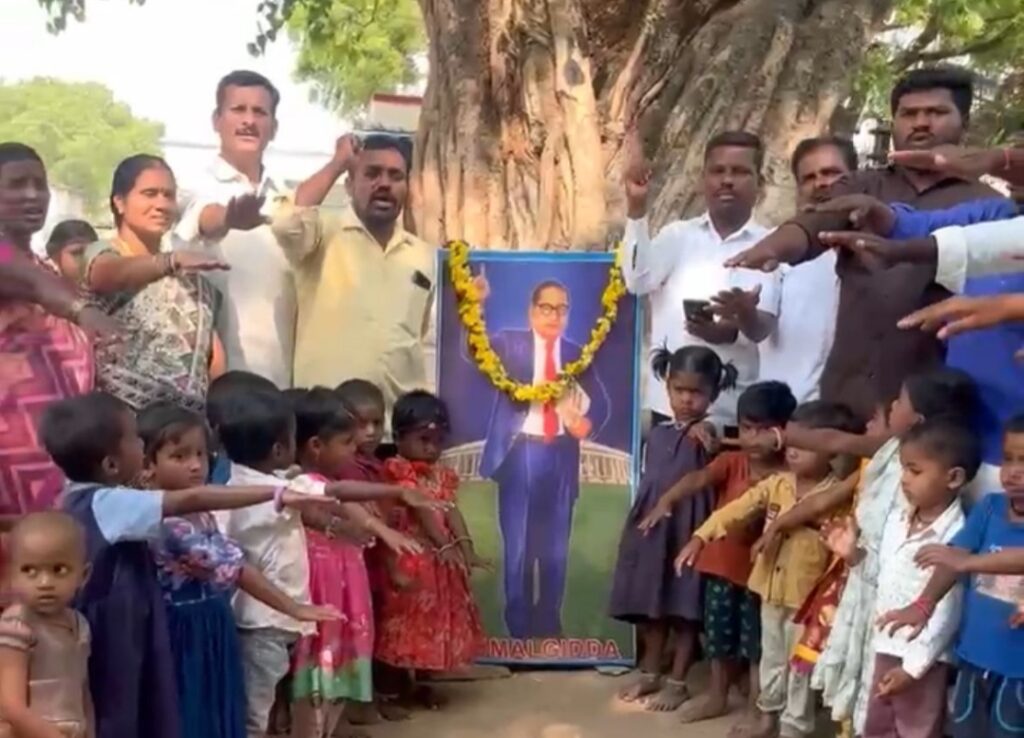 అంబేద్కర్ సాక్షిగా ఆ ఊరిలో మద్యపానం నిషేధం 