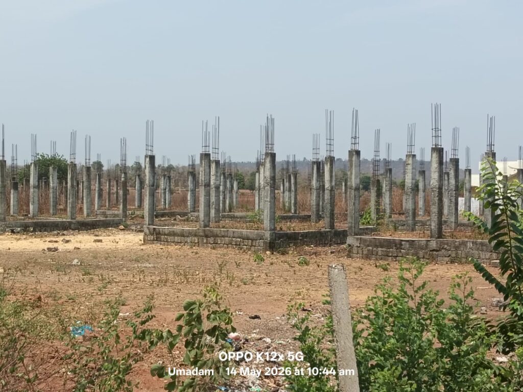 ఇండ్ల నిర్మాణాలు పూర్తి అయ్యేనా.?