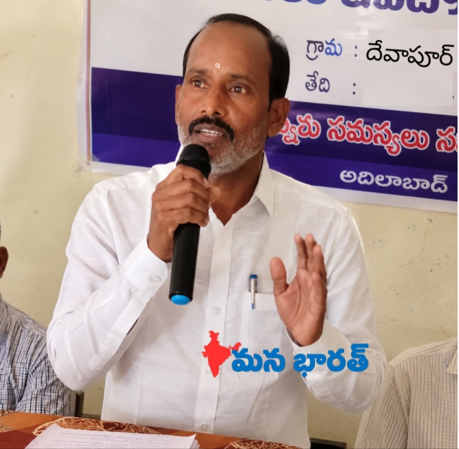ఎంపీ పర్యటన విజయవంతం చేయాలి: సర్పంచ్ పోరండ్ల సంతోష్