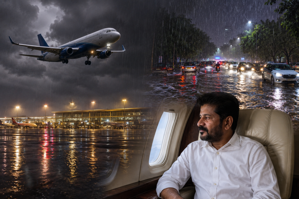 సీఎం విమానం బెంగళూరుకు మళ్లింపు..