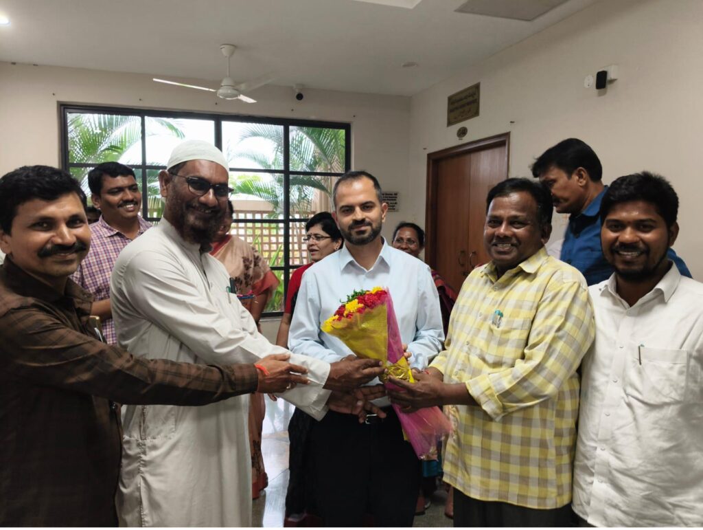 జిల్లా కలెక్టర్ ను కలిసిన ట్రెసా సంఘం..