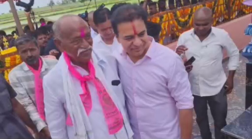 తండ్రికి తగ్గ తనయుడు కేటీఆర్..