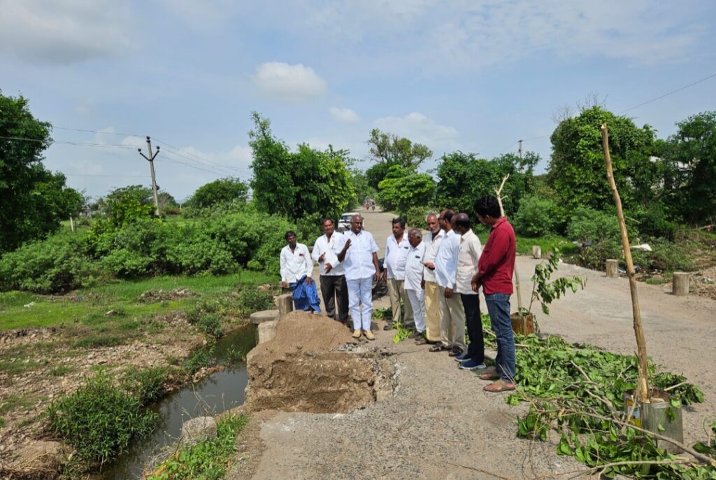 వంతెన మరమ్మతు పనులకు శ్రీకారం..