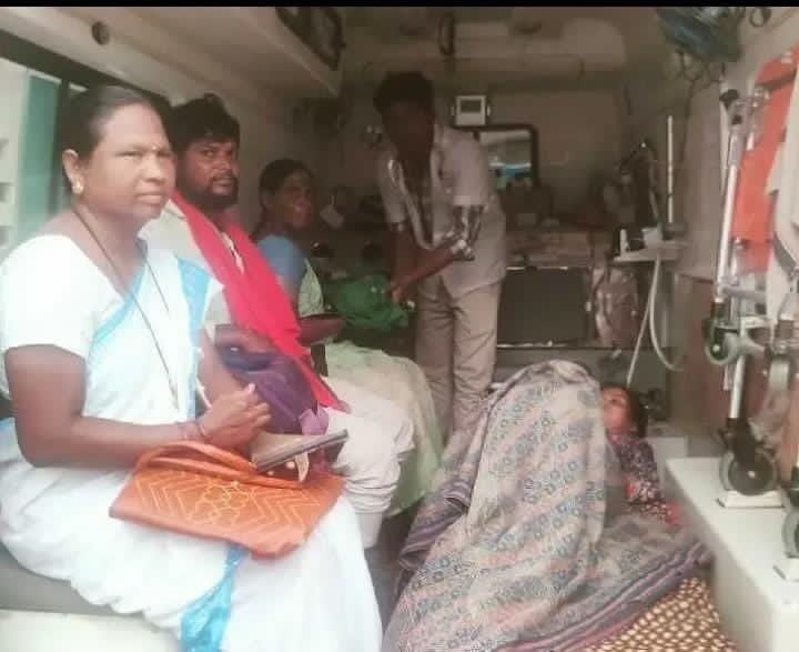 108లో ప్రసవం.. తల్లి బిడ్డ క్షేమం
