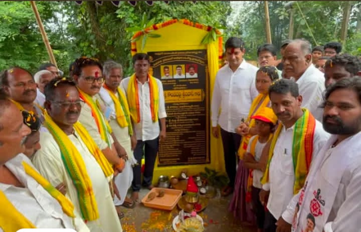 రూ.57.30 లక్షల అభివృద్ధి పనులు ప్రారంభం