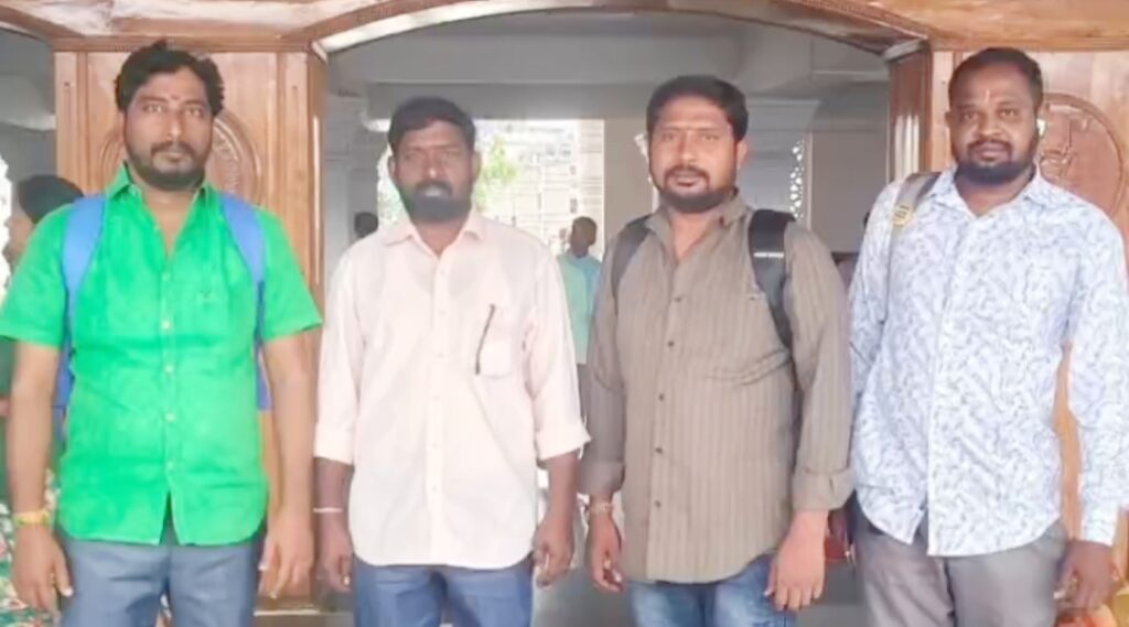 తిరుమలకు బయలుదేరిన రామన్న బృందం