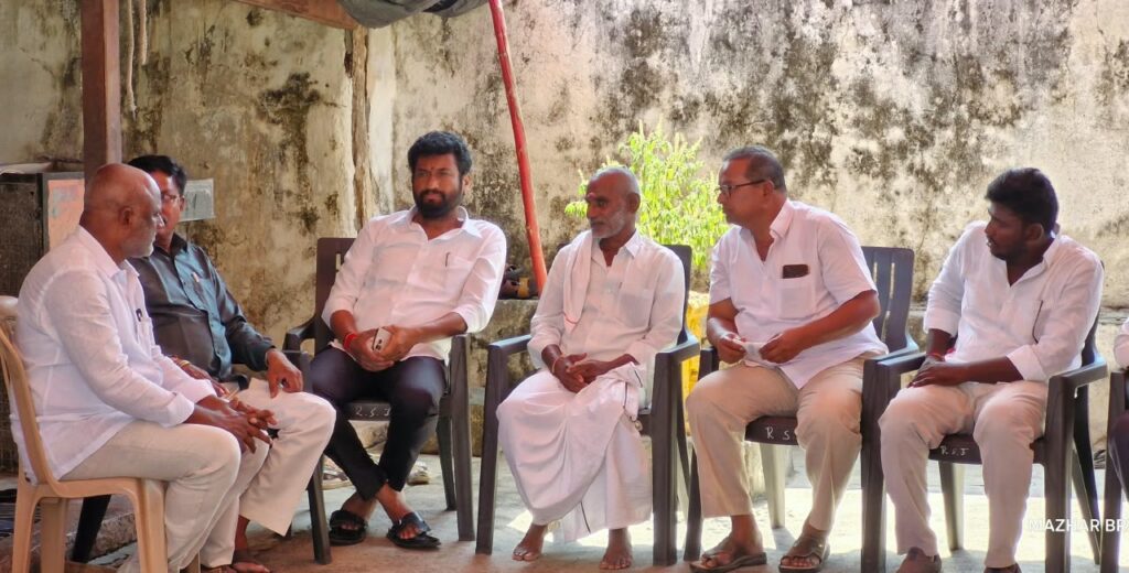 బాధిత కుటుంబాన్ని పరామర్శించిన ఎమ్మెల్యే..