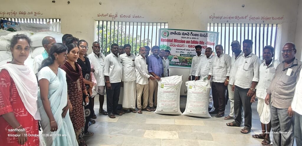 వేరుశనగ విత్తనాలను సద్వినియోగం చేసుకోవాలి