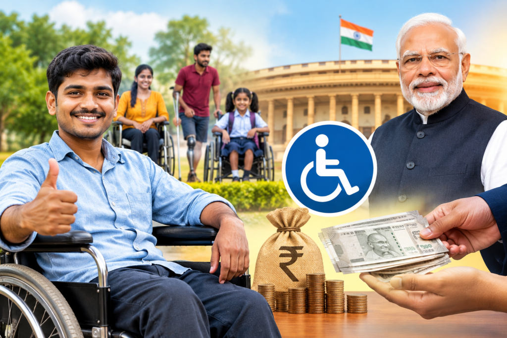 40 శాతం వైకల్యం ఉన్నవారికీ పెన్షన్‌కు అర్హత.!